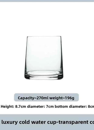 Set Bicchieri Tumbler Multiuso per Casa Hotel Succo Whiskey e Acqua - Alta Estetica