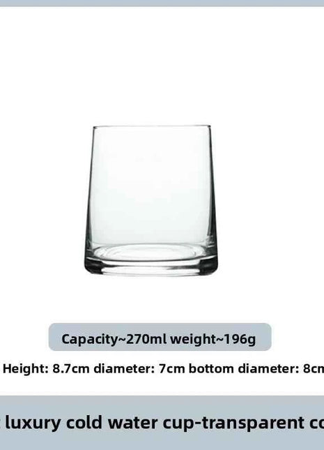 Set Bicchieri Tumbler Multiuso per Casa Hotel Succo Whiskey e Acqua - Alta Estetica