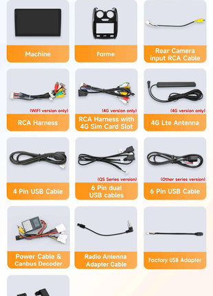 Android Car Radio Player audio for Renault Duster 2015 - 2020 wireless Carplay Android Auto 2din GPS Intelligent Multimedia DSP