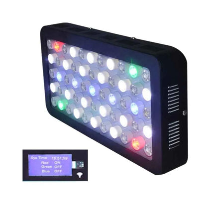 Full Spectrum Aquarium Light 165W for Marine Tanks Coral Breeding Remote Control Timer Fish Tank Lighting
