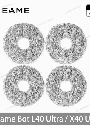 Dreame L40 Ultra / X40 Ultra Vacuum Cleaner Replacement Accessories Main Side Brush HEPA Filter Mop Cloths Dust Bag Spare Parts