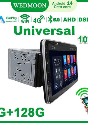 "Screen Universal Android 14 Car Radio Carplay Car Radio For VW Volkswagen Hyundai Toyota 2DIN Bluetooth Multimedia Player