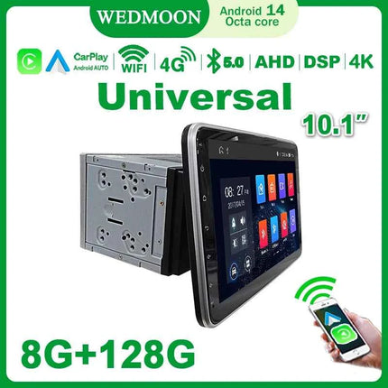"Screen Universal Android 14 Car Radio Carplay Car Radio For VW Volkswagen Hyundai Toyota 2DIN Bluetooth Multimedia Player