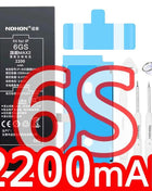 NOHON  High Capacity Phone Battery for iPhone 13 13Pro 12 Pro 11 X XR XS 12Mini 13PM 15Pro MAX 14 SE SE2 SE3 Replacement Bateria