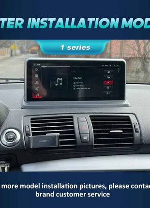 For BMW 1 Series E81 E82 E87 E88 2004-2012 CCC CIC Wireless Carplay Android Auto Car Multimedia Player Linux 1920*720 Screen
