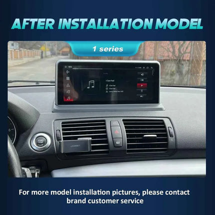 For BMW 1 Series E81 E82 E87 E88 2004-2012 CCC CIC Wireless Carplay Android Auto Car Multimedia Player Linux 1920*720 Screen