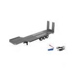HUINA 1501 770S Alloy Tractor 19CH RC Truck 1/18 2.4G remote control Engineering Trailer Truck with Light Sound Toys XMAS Gifts
