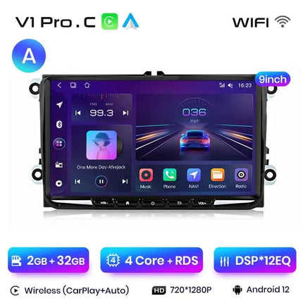 Junsun CarPlay Android Auto Car Intelligent Systems for Volkswagen VW Passat B6 B7 T5 Tiguan Touran GOLF POLO Autoradio