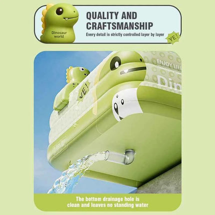Piscina gonfiabile per bambini PVC Casa all'aperto Grande piscina familiare Piscine per bambini in plastica addensata Giochi d'acqua da giardino