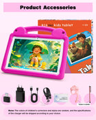 ANRY R16Pro Kids Tablet 10 Inch Android 15, 8GB (4+4GB) 64GB ROM, Dual Camera, Educational Tablet, Gift for Kids