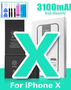 XDOU 2026 NEW Battery For iPhone 7 8 6S 6 Plus X XR 11 11Pro Xs Max High Capacity Phone Bateria + Free Tools