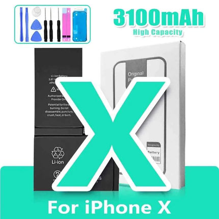 XDOU 2026 NEW Battery For iPhone 7 8 6S 6 Plus X XR 11 11Pro Xs Max High Capacity Phone Bateria + Free Tools