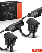 Frankberg 2x Ugello lavavetri riscaldato anteriore sinistro destro per BMW E60 528i 535i 525i 61667046060 61667054993