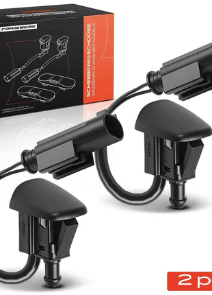 Frankberg 2x Ugello lavavetri riscaldato anteriore sinistro destro per BMW E60 528i 535i 525i 61667046060 61667054993