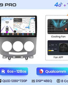 Junsun Qualcomm chip 8-Core Android 13 Car Radio For Mazda 5 2005 2006-2010 Wireless CarPlay Autoradio Stereo Screen Multimedia