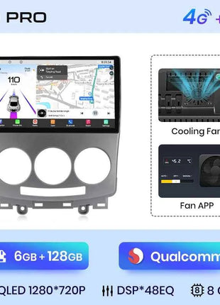 Junsun Qualcomm chip 8-Core Android 13 Car Radio For Mazda 5 2005 2006-2010 Wireless CarPlay Autoradio Stereo Screen Multimedia