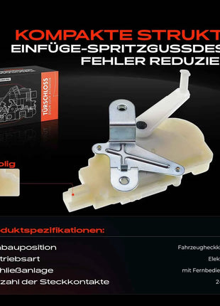 Frankberg 1x Serratura del portellone posteriore per Toyota Yaris P1 P2 1999-2005 69150-52011