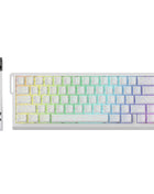 ATTACK SHARK X68 HE Rapid Trigger Mechanical Gaming Keyboard 60% Wired with Adjustable Actuation,Hall Effect Magnetic Switch,8KH