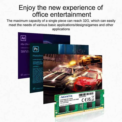 ADATA Premier RAM 8GB 16GB 32GB DDR4 3200MHz CL22 PC4-25600 260 Pin SODIMM Memory Laptop Memory
