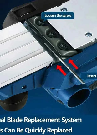 Bosch GHO 185-LI 18V Brushless Cordless Electric Planer Professional Woodworking Planer Carpentry Planing Trimmer Tool