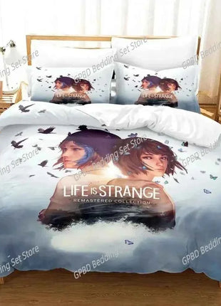 3D Game Life is Strange Before the Storm Comfortable Duvet Cover Pillowcase Bedding Set Children Bedroom Decoration Home Textile