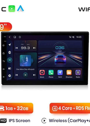 Junsun 7 9 10 inch Universal CarPlay Android Auto Car Radio For VW Fiat Renault Nissan Hyundai GPS Multimedia autoradio Stereo