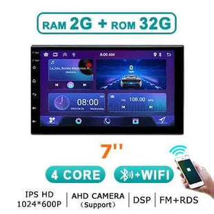 7" 9" 10" Universal Android 14 Auto Carplay Car Radio For VW Volkswagen Nissan Hyundai 2 DIN Autoradio Stereo Multimedia Player