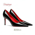 Black Red inner 8 cm / 36 / China Mainland