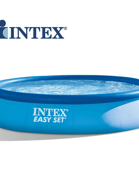 Piscina gonfiabile INTEX 28142 a forma di farfalla per bambini e adulti 396 cm x 84 cm con pompa filtro
