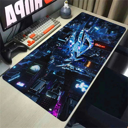 Anime Mouse Mats Asus Rog Mause Pad Gaming Computer Deskmat Mouse Carpet Pc Accessories Gamer Mousepad Speed Rubber Mat