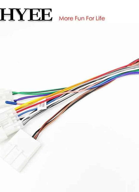 Cablaggio 16 Spille Connettore Spina Auto Android Unità Principale Cavo Adattatore per Toyota Corolla Camry RAV4 Hilux Land Cruiser Yaris