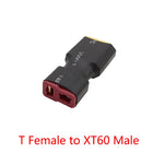 1 pz T Deans Plug maschio/femmina a XT60 femmina/maschio adattatore connettore per RC LiPo batteria elicottero Quadcopter RC parti