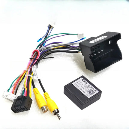 Scatola di decodifica Canbus per Peugeot 2008 208 3008 308 307 307SW 508 5008 Citroen C5 C4 C3 Berlingo DS6 Android 16 Pin Cavo di alimentazione