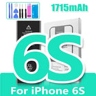 XDOU 2026 NEW Battery For iPhone 7 8 6S 6 Plus X XR 11 11Pro Xs Max High Capacity Phone Bateria + Free Tools