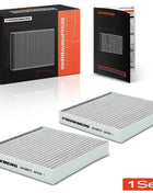 Frankberg 2x Filtro Abitacolo a Carbone Attivo per KIA Picanto JA 1.0 1.2 932527 97133 G6000 CU18009