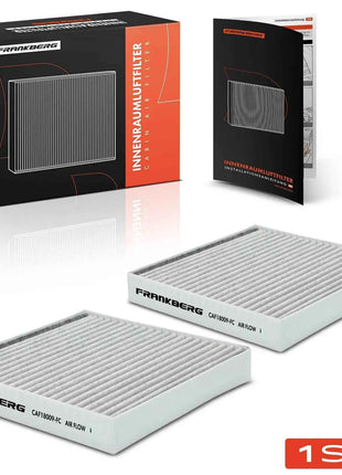 Frankberg 2x Filtro Abitacolo a Carbone Attivo per KIA Picanto JA 1.0 1.2 932527 97133 G6000 CU18009