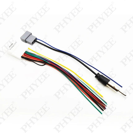 Cablaggio Radio a 20 Pin, cavo Antenna connettore a 3Pin, cavi fai da te per Car Multimedia, per Nissan Qashqai Versa Sentra X-trail