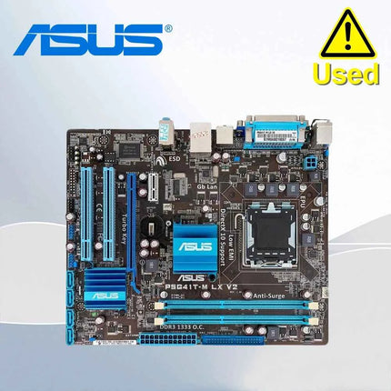 ASUS P5G41T-M-LX V2 Motherboard Intel G41 LGA 775 Micro ATX VGA DDR3 1333 8GB SATA2 IDE USB2.0
