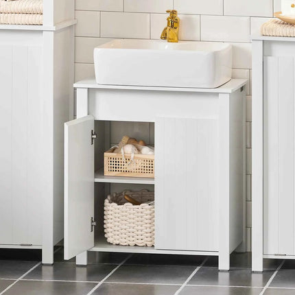 SoBuy BZR101-W washbasin under wardrobe Vanity under wardrobe bathroom wardrobe vanity bathroom wardrobe under wardrobe bathroom furniture