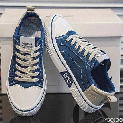 Scarpe da uomo leggere e traspiranti Nuove scarpe di tela Comode sneakers casual da uomo alla moda resistenti all'usura taglie forti