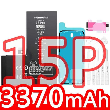 NOHON  High Capacity Phone Battery for iPhone 13 13Pro 12 Pro 11 X XR XS 12Mini 13PM 15Pro MAX 14 SE SE2 SE3 Replacement Bateria