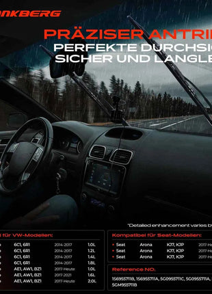 Motore Tergicristallo Posteriore Frankberg 1x per Seat Ibiza V VW Golf VII Passat 1S6955711B 1S6955711A 5G0955711C