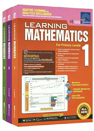 6 libri/set SAP Learning Mathematics Book Grado 1-6 I bambini imparano libri di matematica Singapore Libro di testo di matematica della scuola primaria