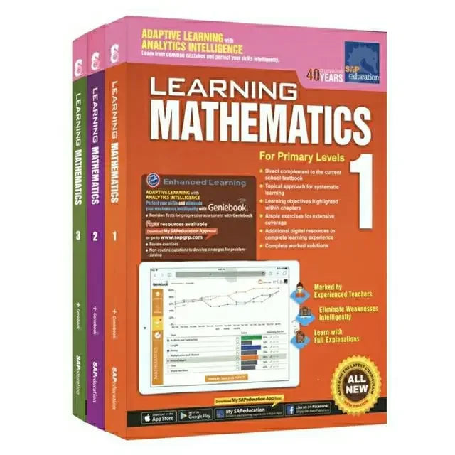 6 libri/set SAP Learning Mathematics Book Grado 1-6 I bambini imparano libri di matematica Singapore Libro di testo di matematica della scuola primaria