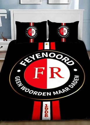 3D Print Hot Fc F-Feyenoords Bedding Set Bedroom Quilt Cover Set Single Double Size Duvet Cover Pillowcase for Adult Boys