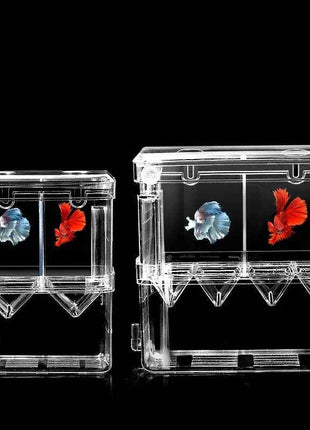 S/L/XL Aquarium Breeder Box Fish Breeding Isolation Box Fish Hatchery Acrylic Divider Shrimp Clownfish Aggressive Fish Injured
