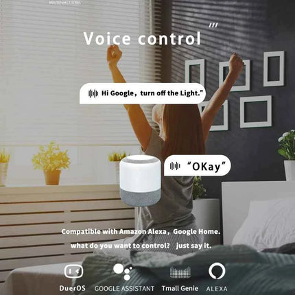 TUYA WiFi Smart Circuit Breaker 1-63A Over Current Under Voltage Protection Power Metering Wireless Remote Control Switch GBDQA