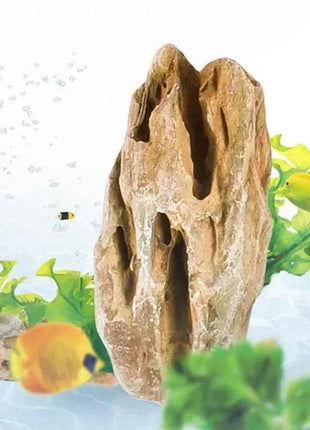 250g 500g 1000g Natural Aquarium Decor Stone Rockery Landscaping Fish Tank Microporous Stone Good for Plants Growth