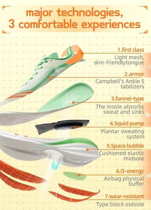 ONEMIX Scarpe da corsa da uomo con cuscino d'aria, scarpe sportive traspiranti per uomo, scarpe da ginnastica estive per jogging e camminata all'aperto, scarpe sportive in rete