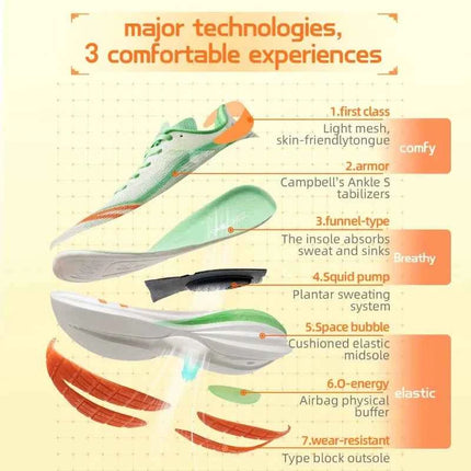 ONEMIX Scarpe da corsa da uomo con cuscino d'aria, scarpe sportive traspiranti per uomo, scarpe da ginnastica estive per jogging e camminata all'aperto, scarpe sportive in rete